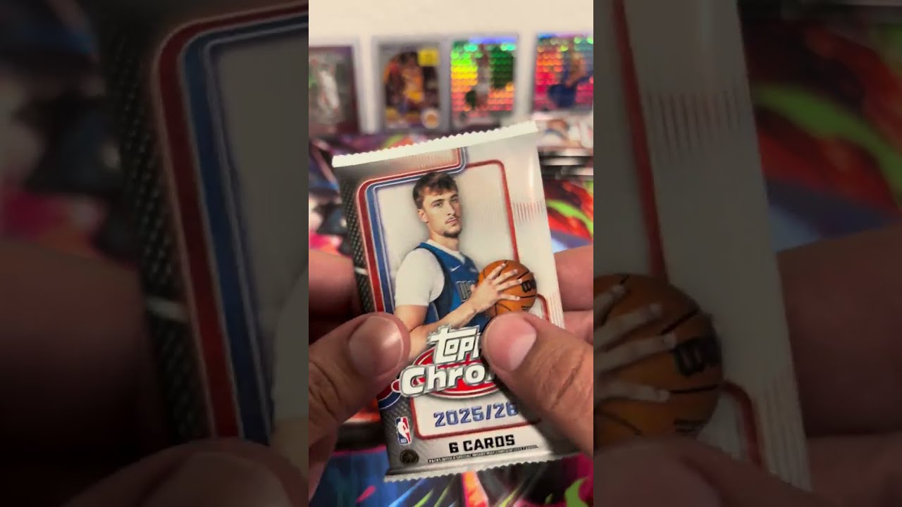 NBA Mega Topps Chrome rip and hits Edgecombe Knueppel Wembanyama Magic Bronny Thaddeus Young /275
