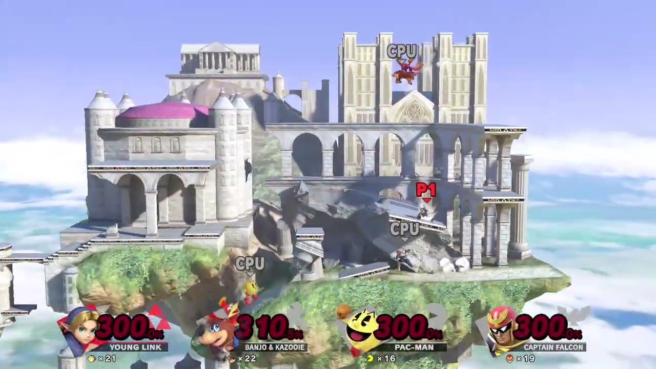 Super Sudden Death Match on Temple 2