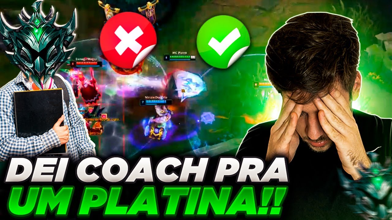 DEI COACH PARA UM ADC PLATINA! (COACH KAI'SA)