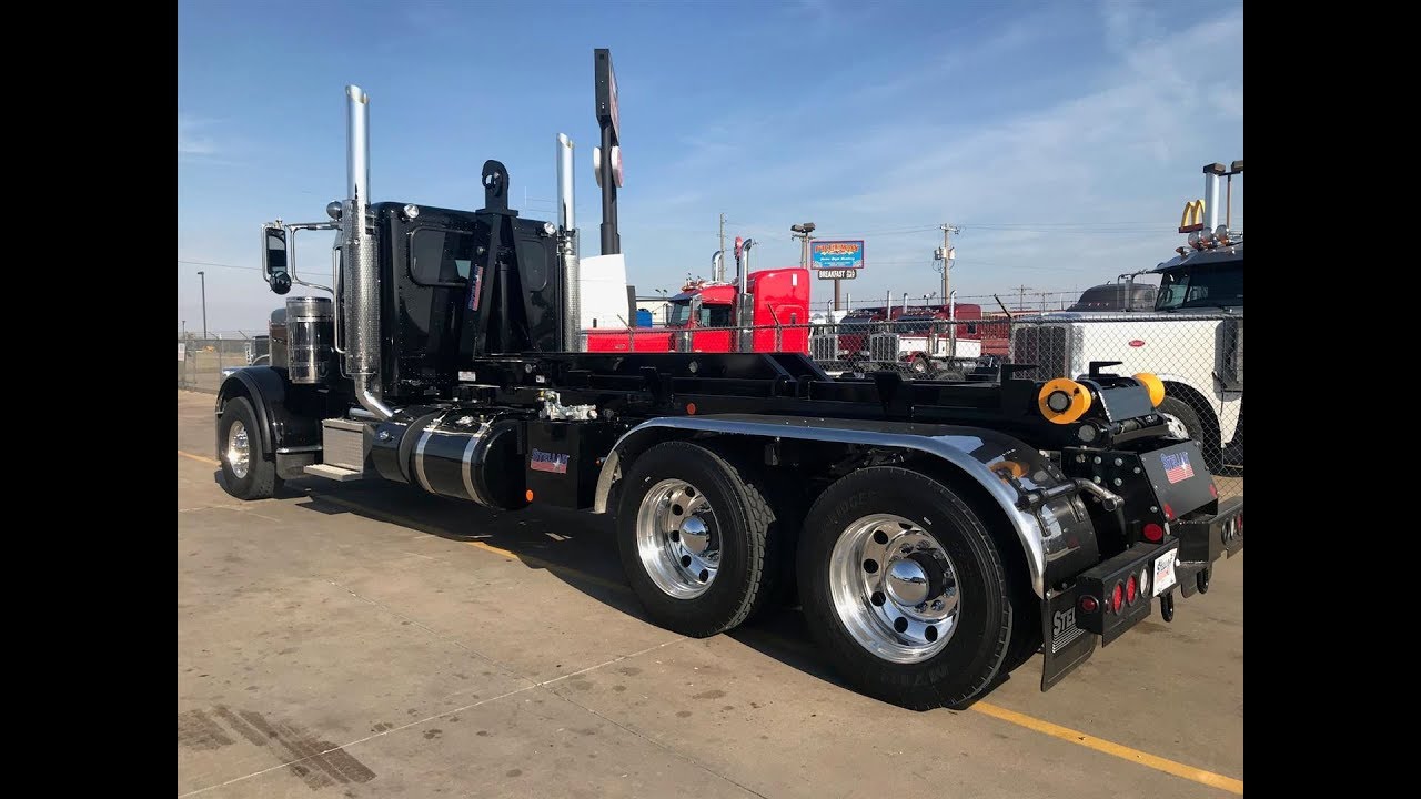 Custom 389 Peterbilt Demolition Roll Off for Franzi Demolition NorCal