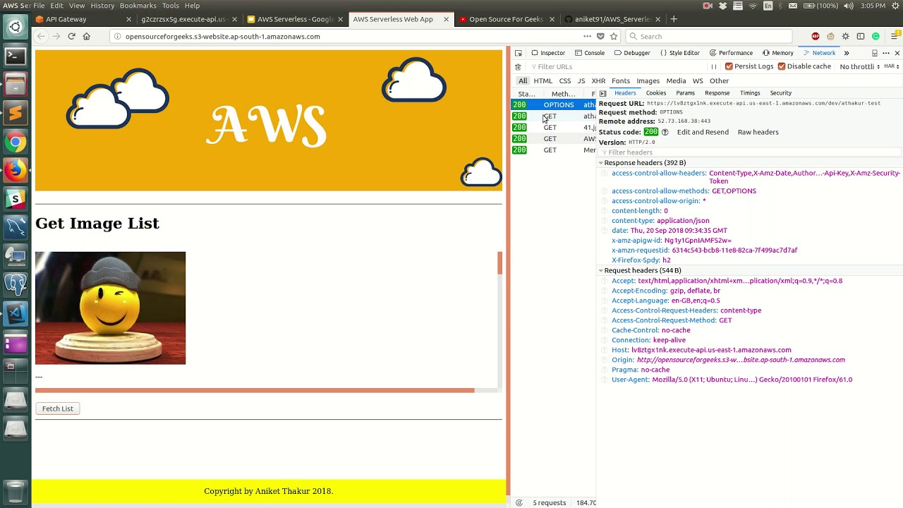 AWS Serverless 104 - API Gateway