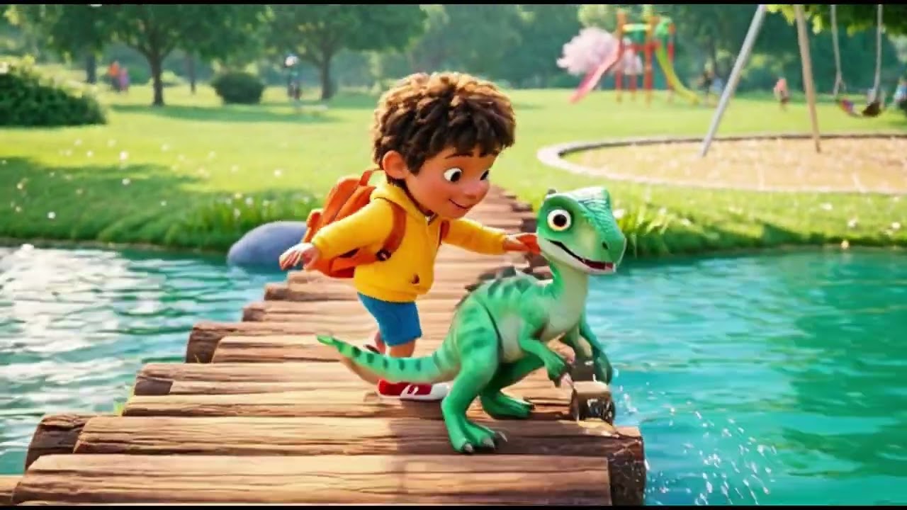 Milo and the Green Dino Adventure