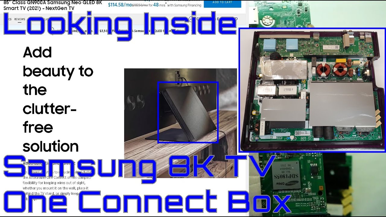 EW0031 - Samsung 8K TV One Connect Box Teardown