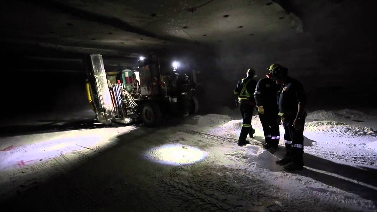 The world's largest salt mine