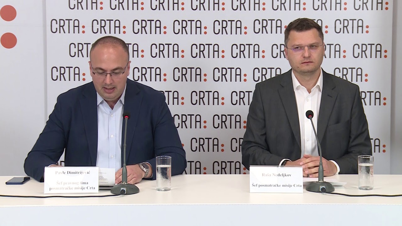 Parlamentarni izbori 2020 - Predstavljanje preliminarnih nalaza o monitoringu izbornog dana