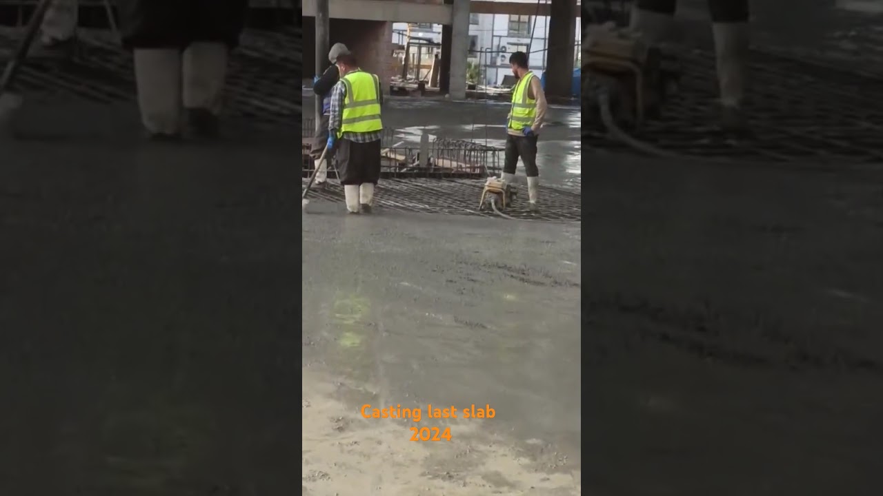 Casting last slab in2024        