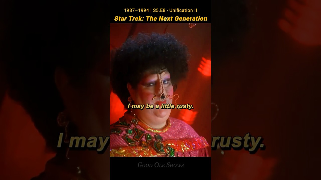 📺  STAR TREK THE NEXT GENERATION &mdash; Klingon Opera with Worf and Anmarie. #shorts #highlights