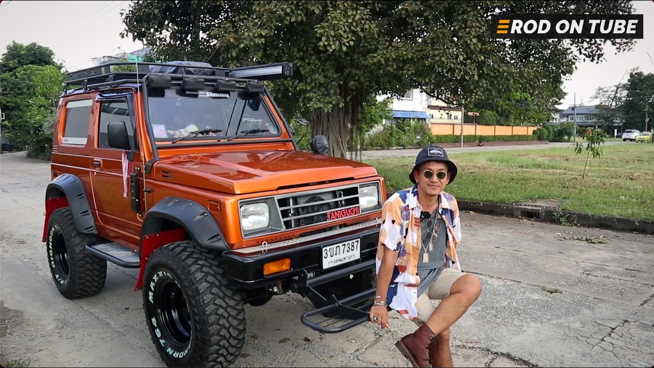 แต่งไว้คุย ลุยไม่เป็น Suzuki Jimny สตอรี่ใหม่ในรุ่น SJ50 - Rod On Tube