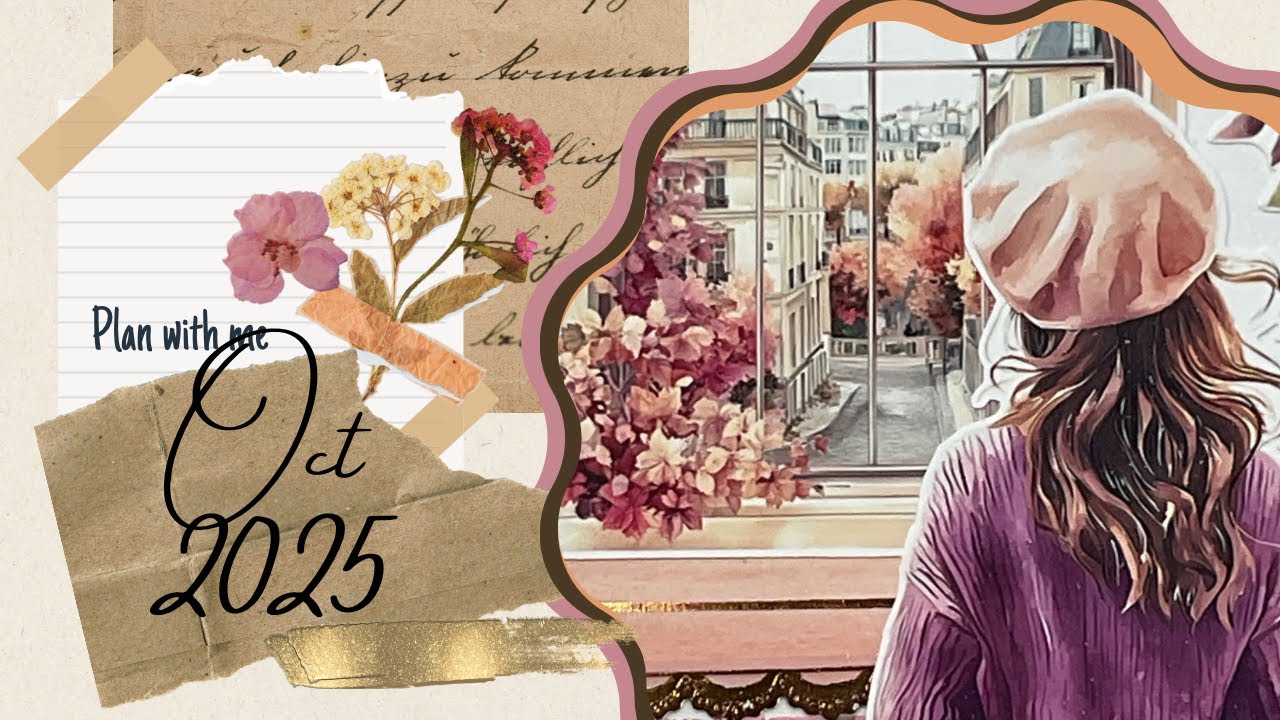 Plan with me ft The Pretty Pink Co. “Fall in Bloom”