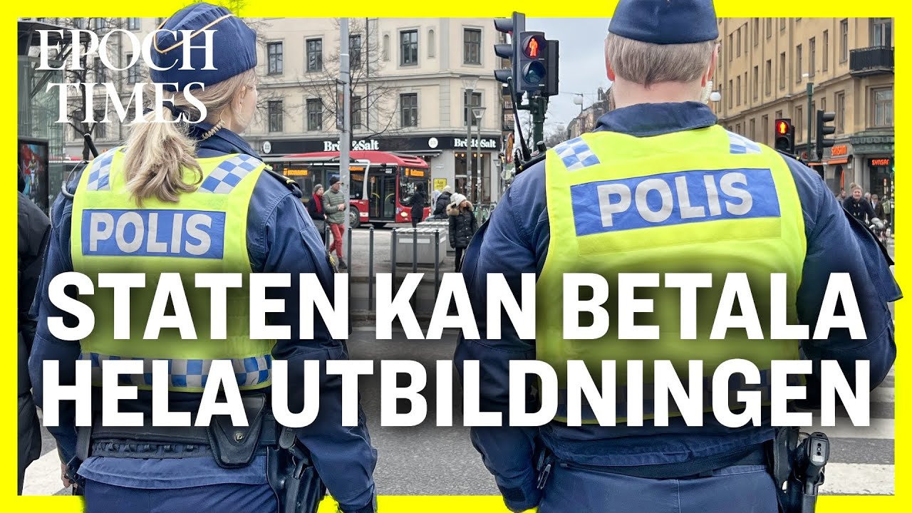 Avskrivna studiel&aring;n ska locka fler att bli poliser