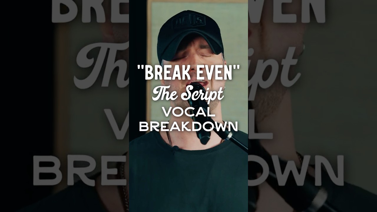 🎤 Sing the Chorus of &ldquo;Breakeven&rdquo; by The Script | Vocal Breakdown by Kurt Wolf #singer #singing