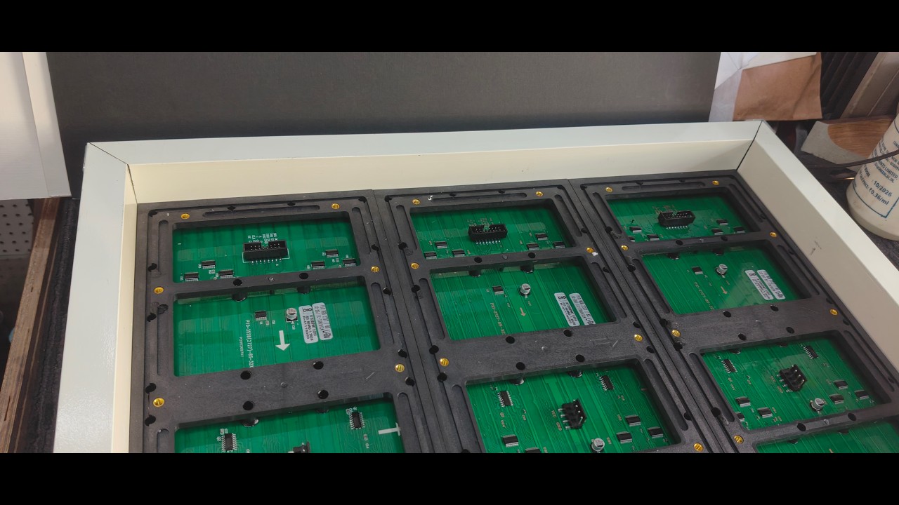 #ledlight  digital board
