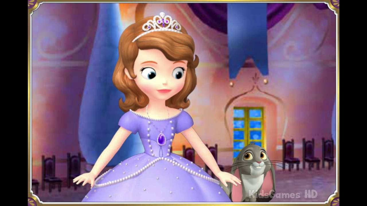 Sofia the First Game - Sofia Castle Keys - Disney Cartoon Sofia the First