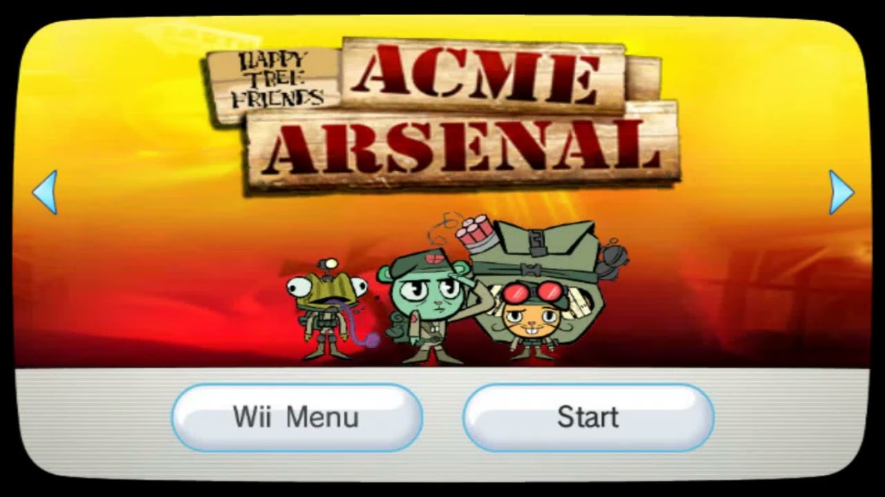 Happy Tree Friends: Operation Tiger Bomb: ACME Arsenal - Disc Channel Intro