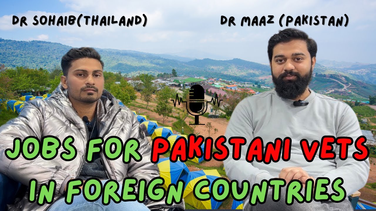 Jobs for Pakistani Vets in Foreign Countries | Jobs in Thailand , Fijji , Sirilanka and Combodia