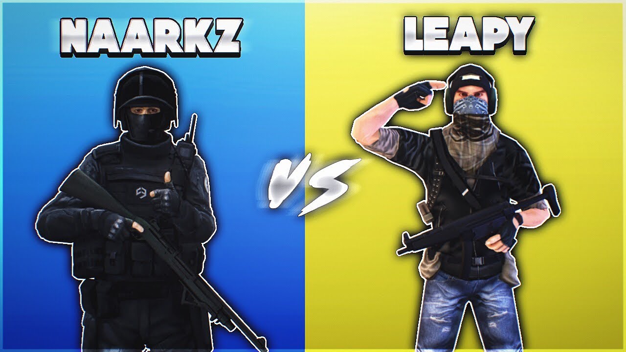 Critical Ops - Naarkz Vs Leapy ! Who has the fire Aim !