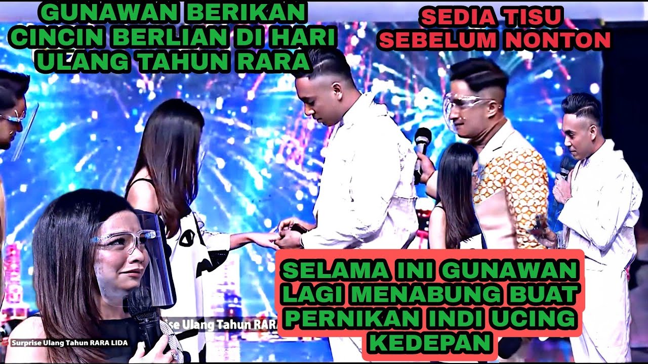 Gunawan berikan CINCIN BERLIAN ke RARA | bukti ikatan cinta sejati | tetap mewek walaupun di rewatch