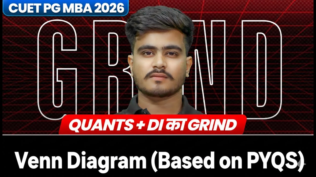 CUET PG MBA Venn Diagram Questions | PYQ Based | By Atul Singh Sir