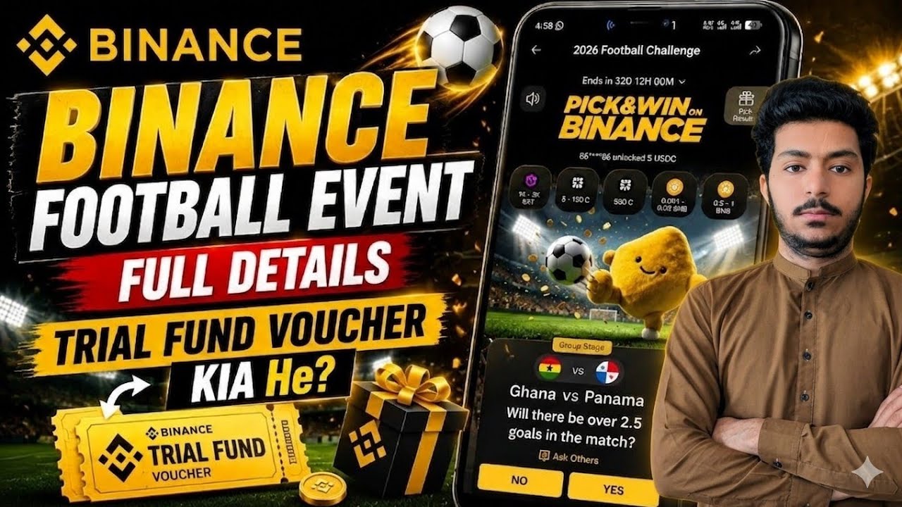 Binance Football Event full Details || How to participate in Binance football Offer 2026