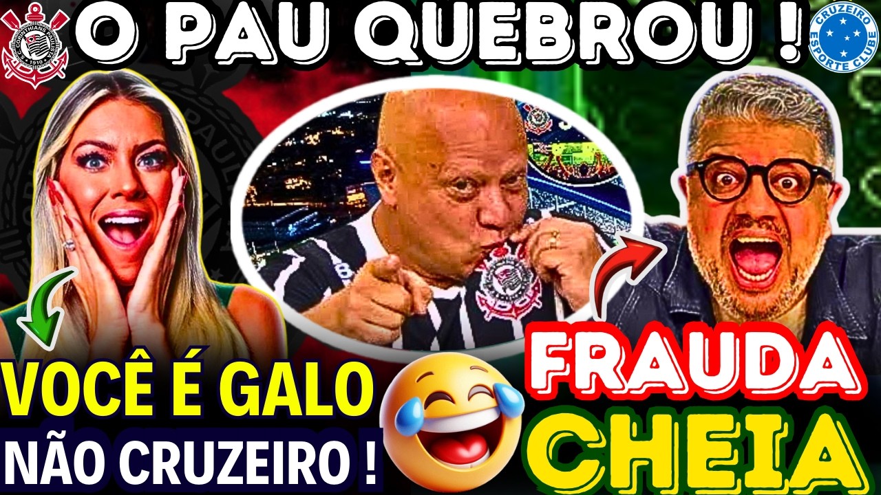😱CORINTHIANS ❌ CRUZEIRO: PRESSÃO AUMENTA E DEBATE PEGA FOGO ENTRE RONALDÃO ❌ EVERTON NO JOGO ABERTO❗