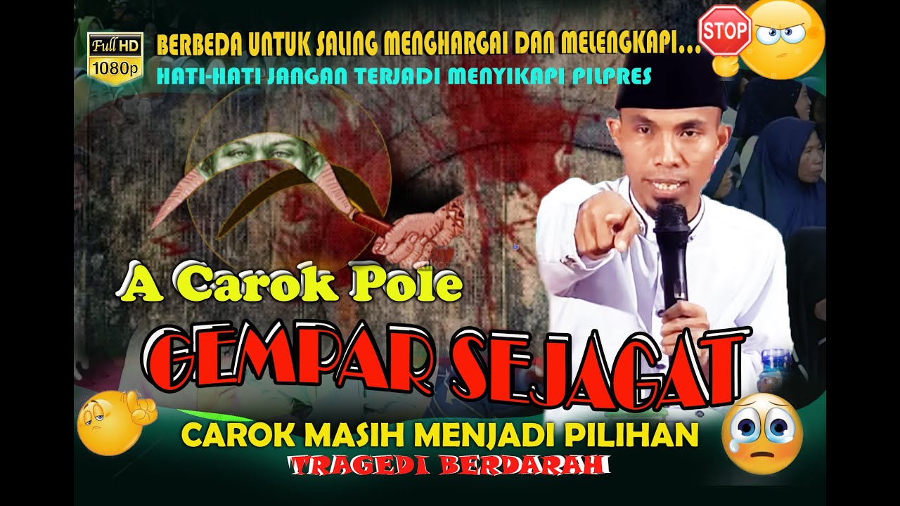 VIRAL SEJAGAT RAYA CAROK DUEL MAUT 4 vs 2, MAT TANJAR CS VS HASAN CS ☆ KH KHOLIL YASIN TERBARU 2024