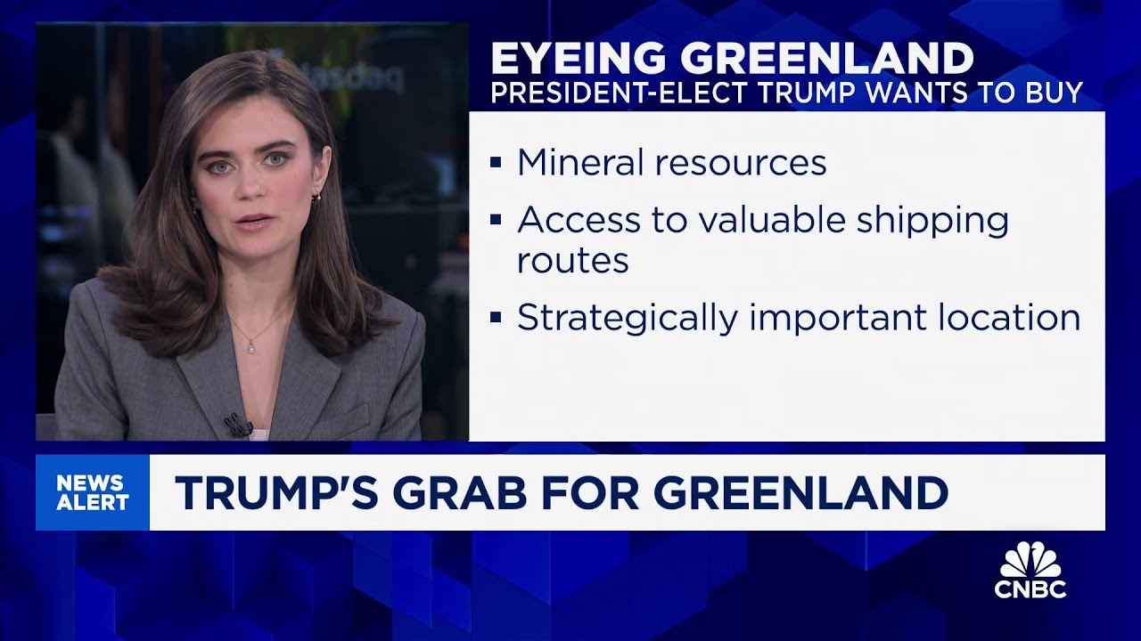 Why Trump wants to acquire Greenland