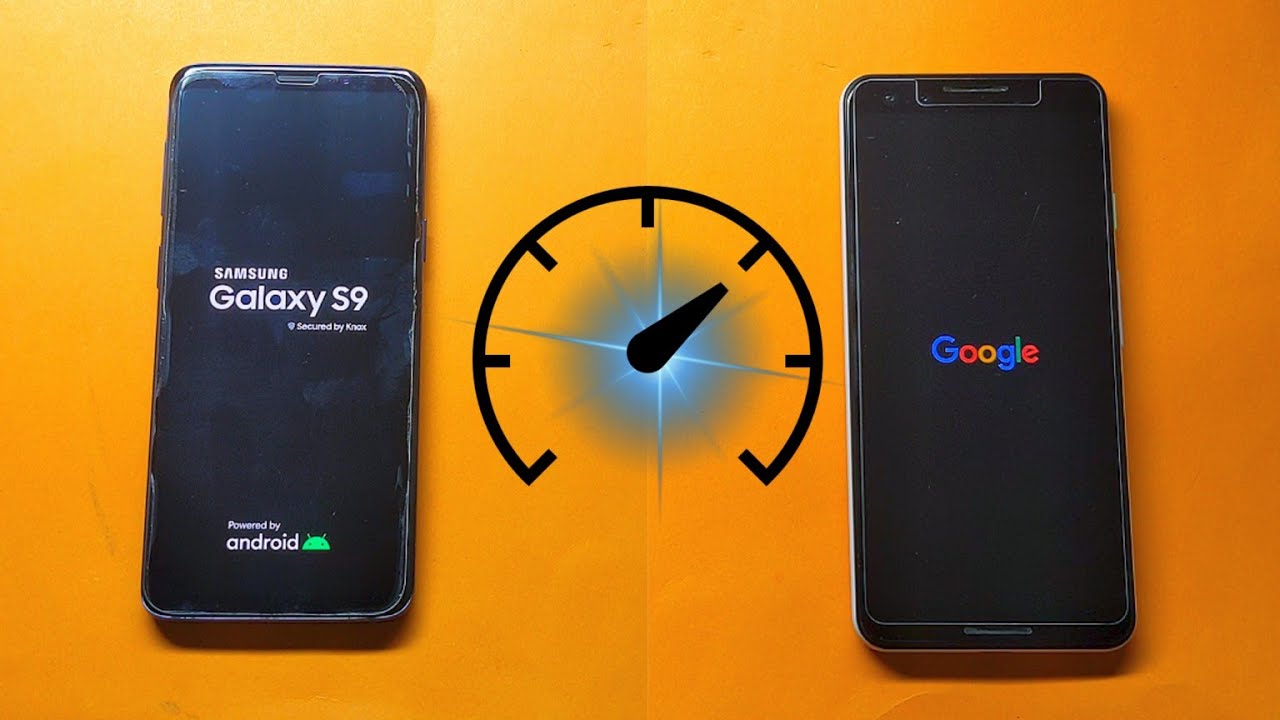 Samsung Galaxy S9 vs Google Pixel 3 -Speed Test | How big is the difference?