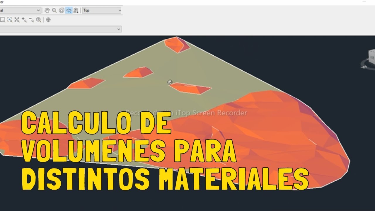 Cálculo de Volúmenes de Diferentes Materiales en Civil 3D