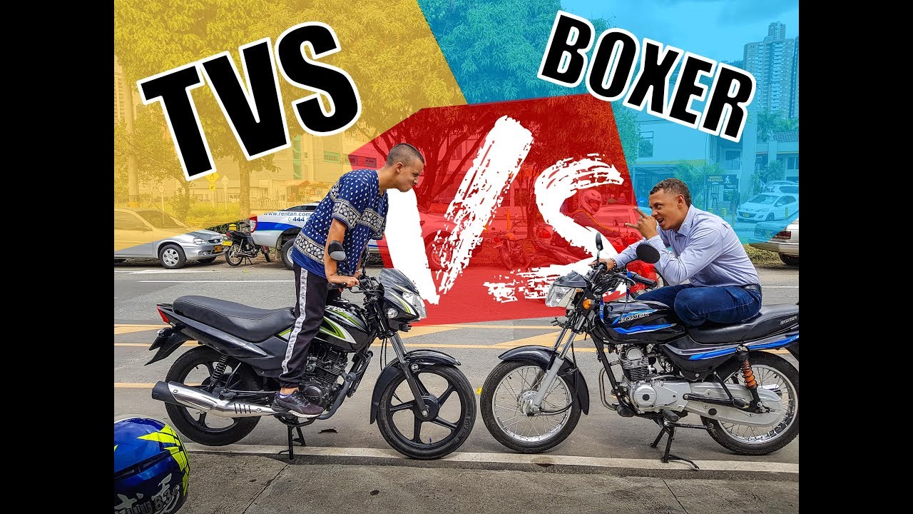 Boxer CT 100 VS TVS Sport 100  - Stunt