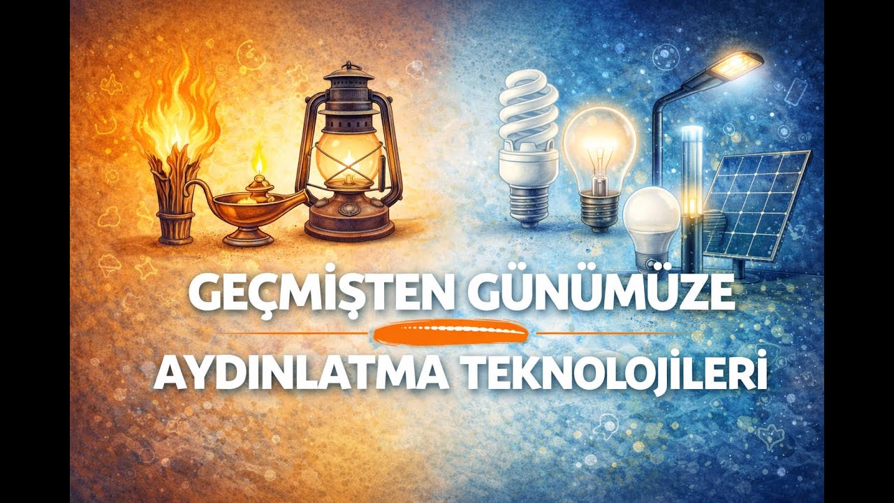 4.SINIF- GEÇMİŞTEN GÜNÜMÜZE AYDINLATMA TEKNOLOJİLERİ