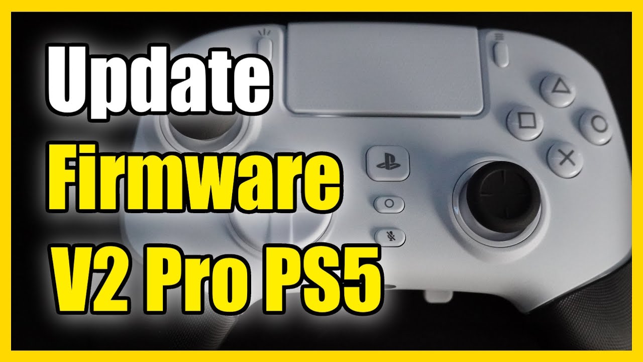 How to Update Firmware on Wolverine V2 Pro PS5 Controller from Razer (Fast Tutorial)