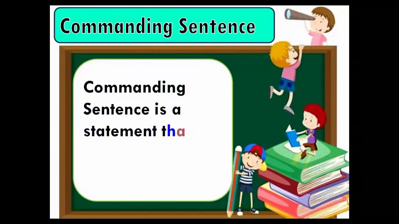 Commanding and Exclaiming Sentence Grade 1