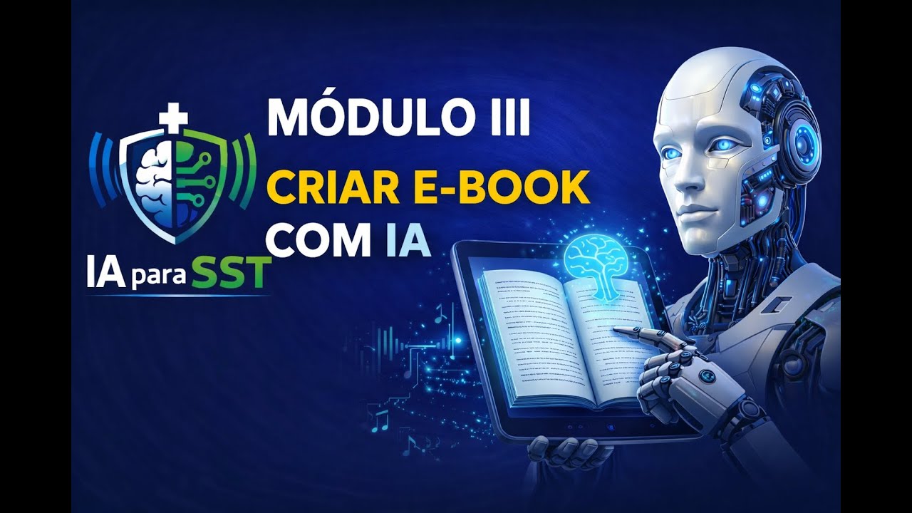 MÓDULO III – CRIAR E-BOOK COM IA | Transforme Conhecimento em Produto Digital | IA PARA SST