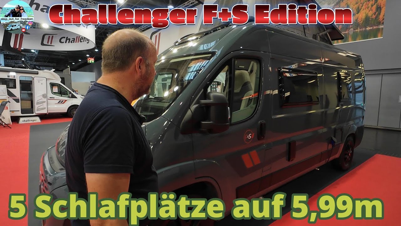CHALLENGER F+S EDITION | Caravan Salon 2024 | Viel Platz auf 5,99m | Vorstellung
