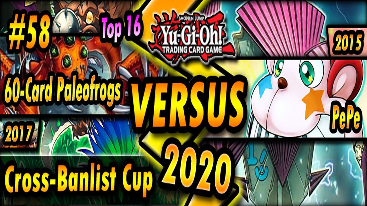 60-Card Paleofrogs (2017) vs. PePe (2015) | TOP 16 | Cross-Banlist Cup 2020
