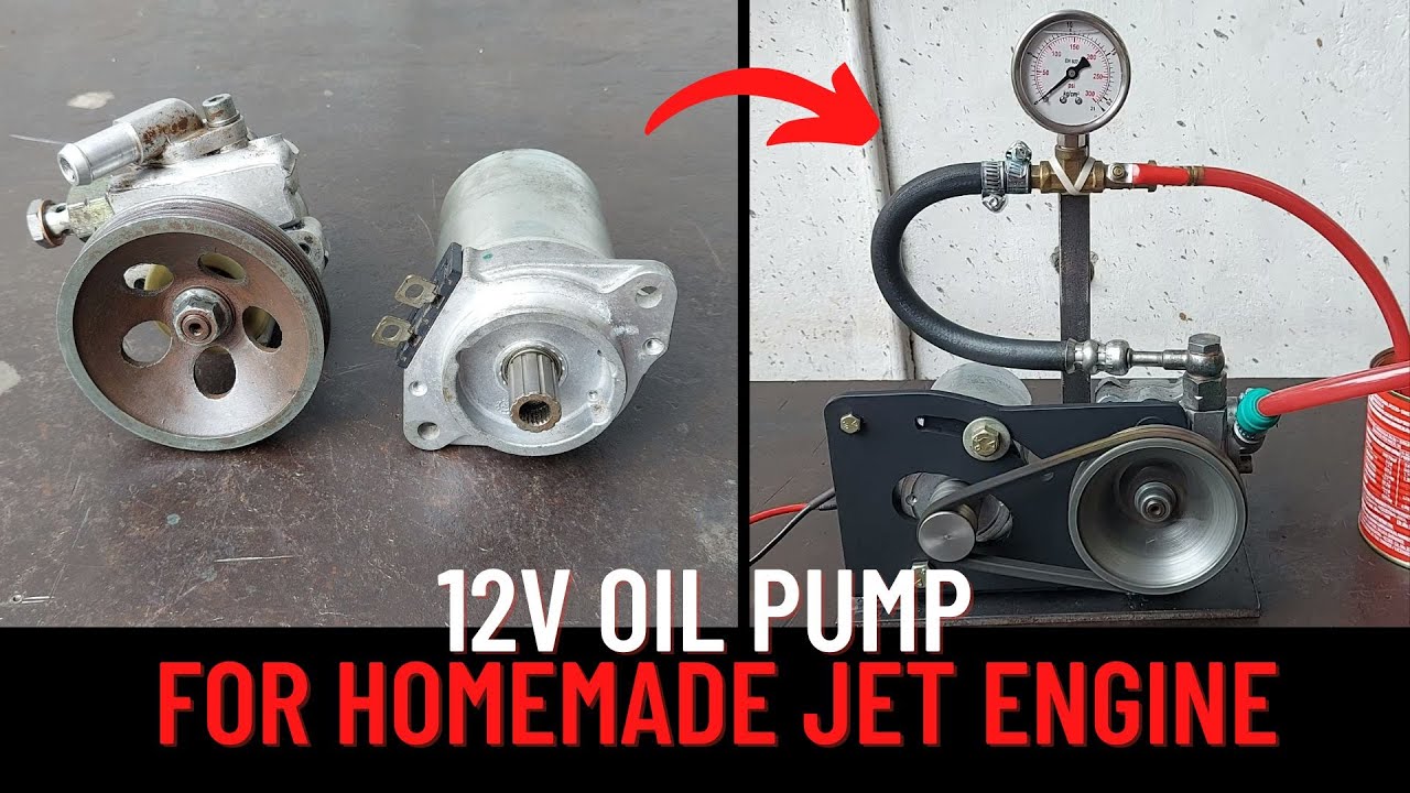 12v Hydraulic Pump for homemade Jet Engine