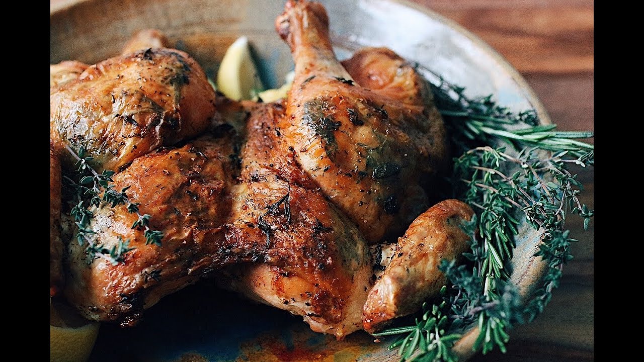 Simple Herb-Roasted Spatchcock Chicken (Keto Thanksgiving Whole Chicken Recipe)