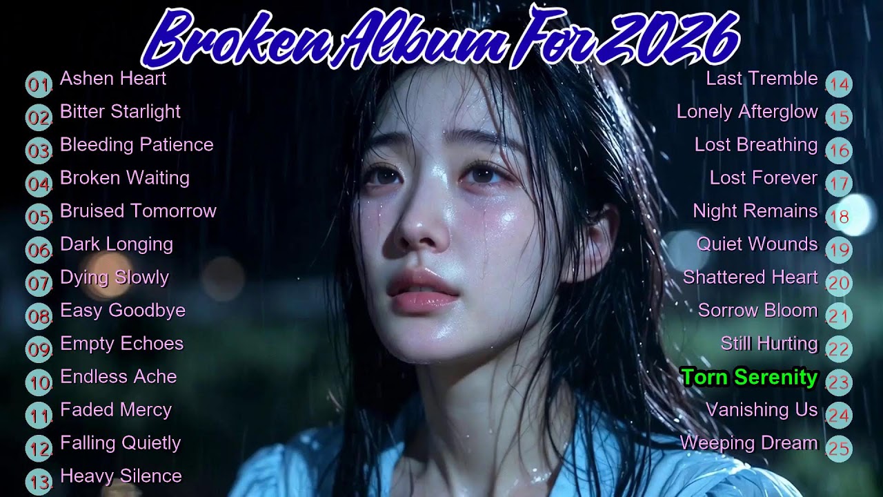 Chea Nisa - Ashen Heart – Broken Album 2026 | Emotional Sad Love Songs Collection