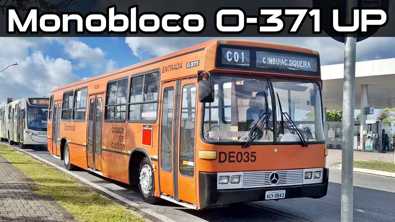 Monobloco O-371 UP - &ocirc;nibus urbano Mercedes Benz, &iacute;cone das grandes cidades brasileiras