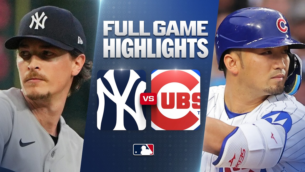 YANKEES vs. CUBS: Official Full Game Highlights (August 1) | 2026 MLB Season