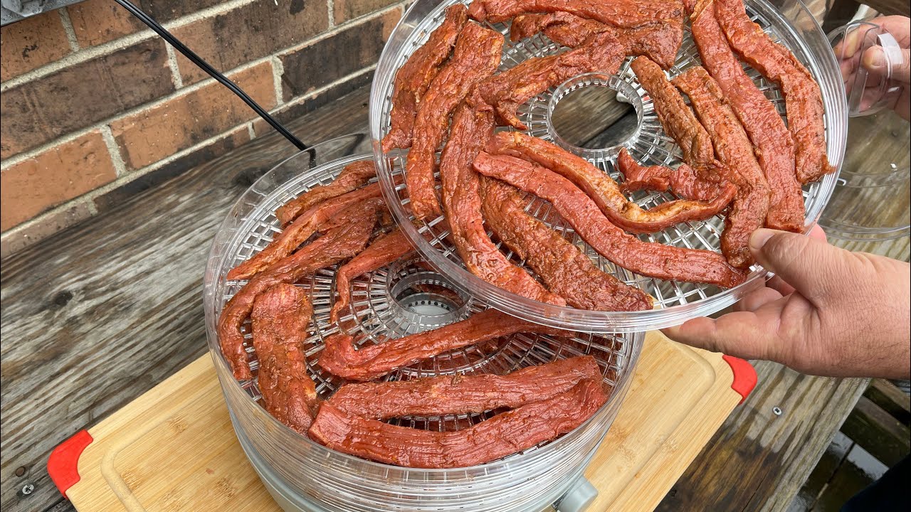 COMO HACER CARNE SECA O BEEF JERKY EN CASA! DELICIOSA RECETA! Cocinando Contigo Y Mas!