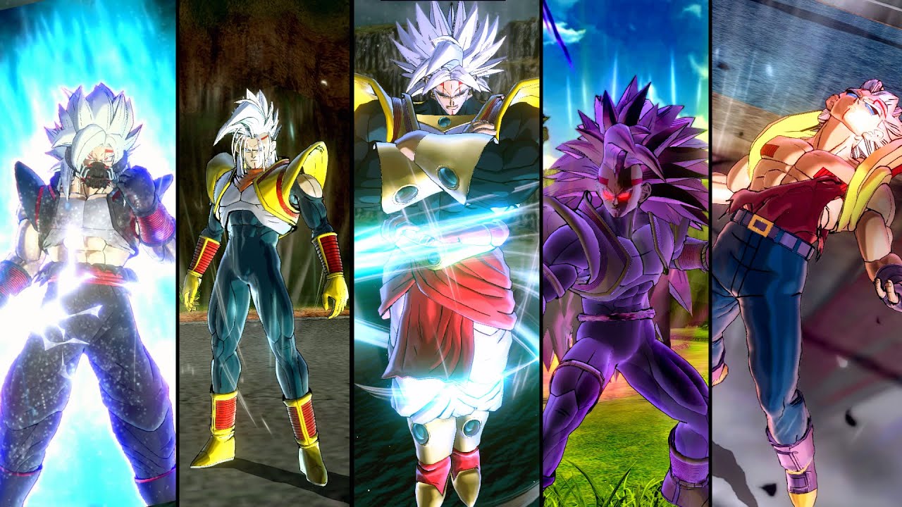 DBXV2: Baby Custom Characters ModPack w/New Transformations/Moveset | Gohan-Super17-Trunks-Broly...