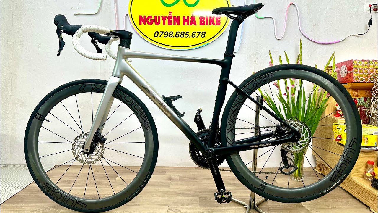 (Đã bán) XDS RS500 Khung nhôm Full Gr105-R7120 DISC 2x12 Jp CỐI NỔ 8,5kg Sz54(50-53) ĐT:0798685678