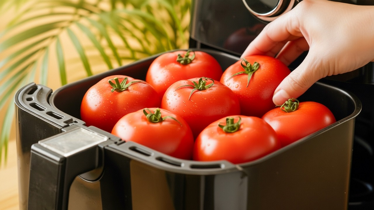 These Air Fryer Stuffed Tomatoes Melt Like Butter &mdash; My New Favorite Dinner!