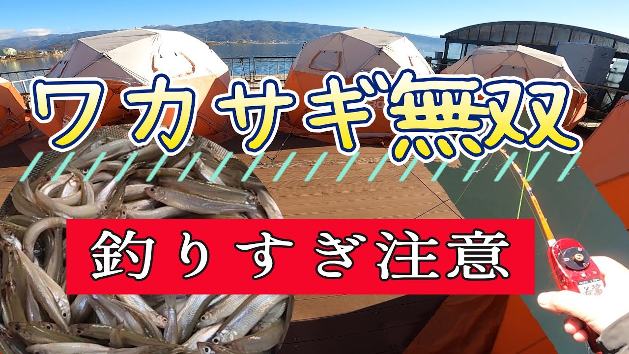 ワカサギ無双～釣れすぎてヤバい～
