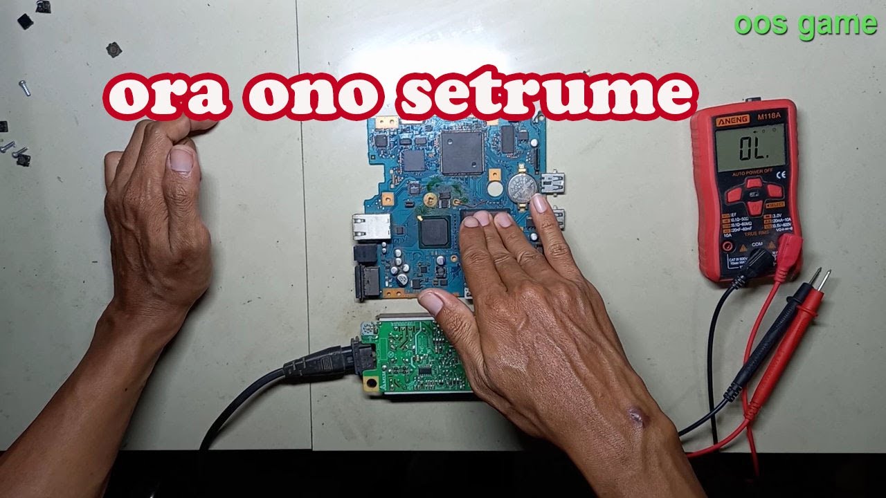 Arus tidak masuk ps2 slim 90006 ini jadi blank 2023