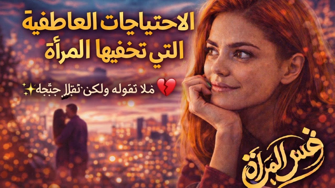 الاحتياجات العاطفية التي تُخفيها المرأة 💔✨ (أسرار لا تتحدث عنها بصوت عالٍ)