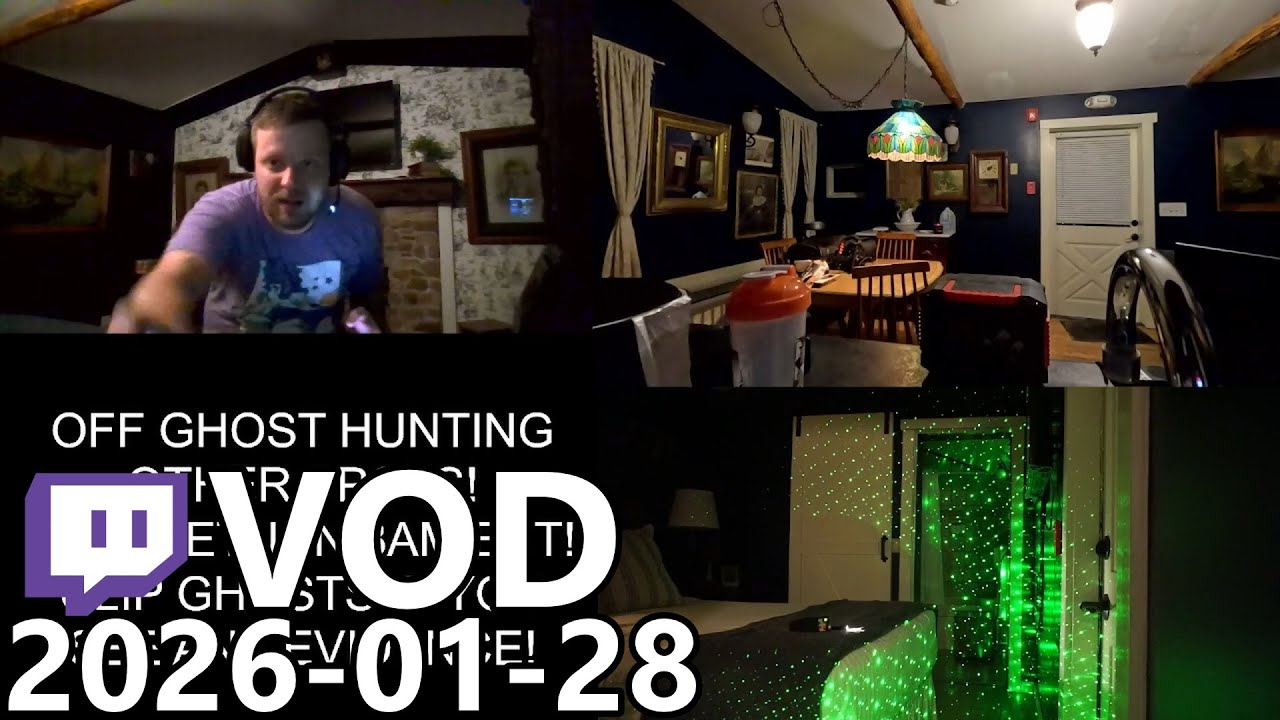 GHOST HUNT OVERNIGHT STATIC CAMERAS ALL NIGHT [2026-01-28]
