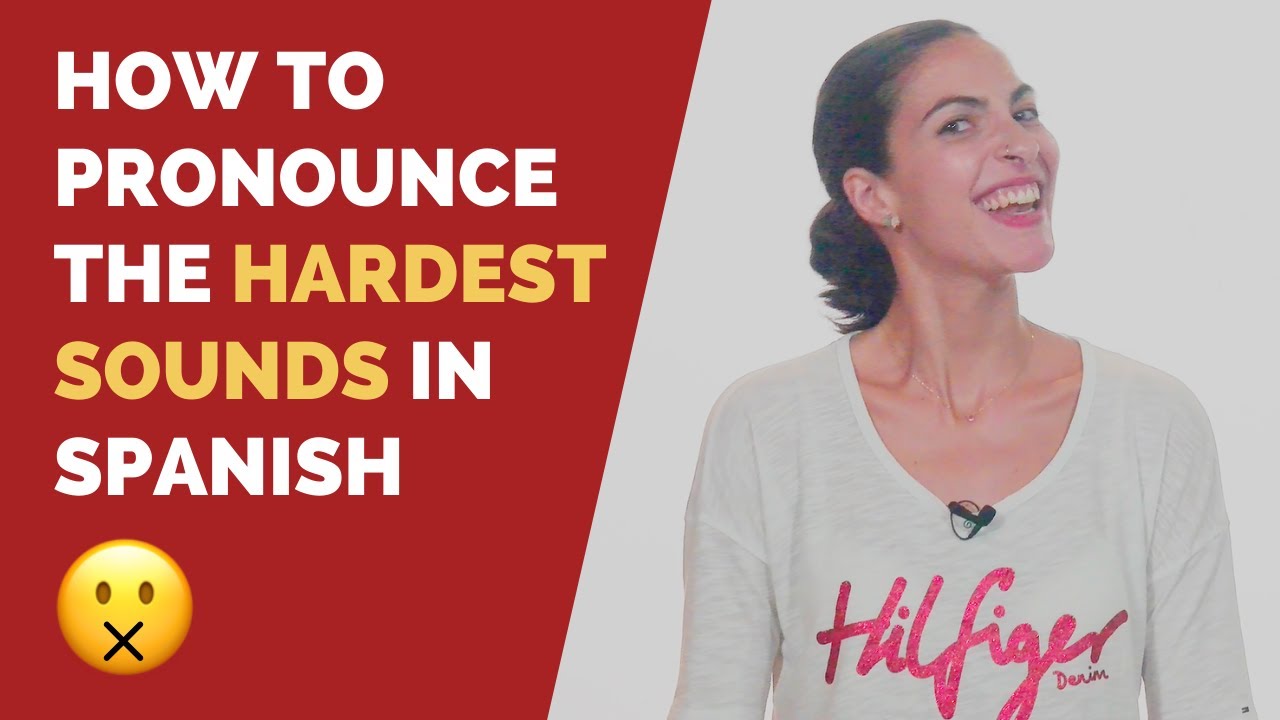 🗣 Spanish PRONUNCIATION: How to sound like a Spanish person [Level 1 - A1.1] #LearnSpanish