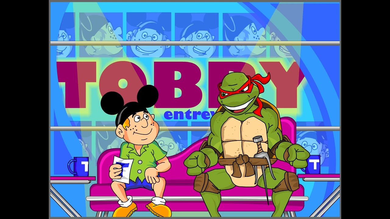 Tobby Entrevista Raphael (As Tartarugas Ninja: O Retorno)